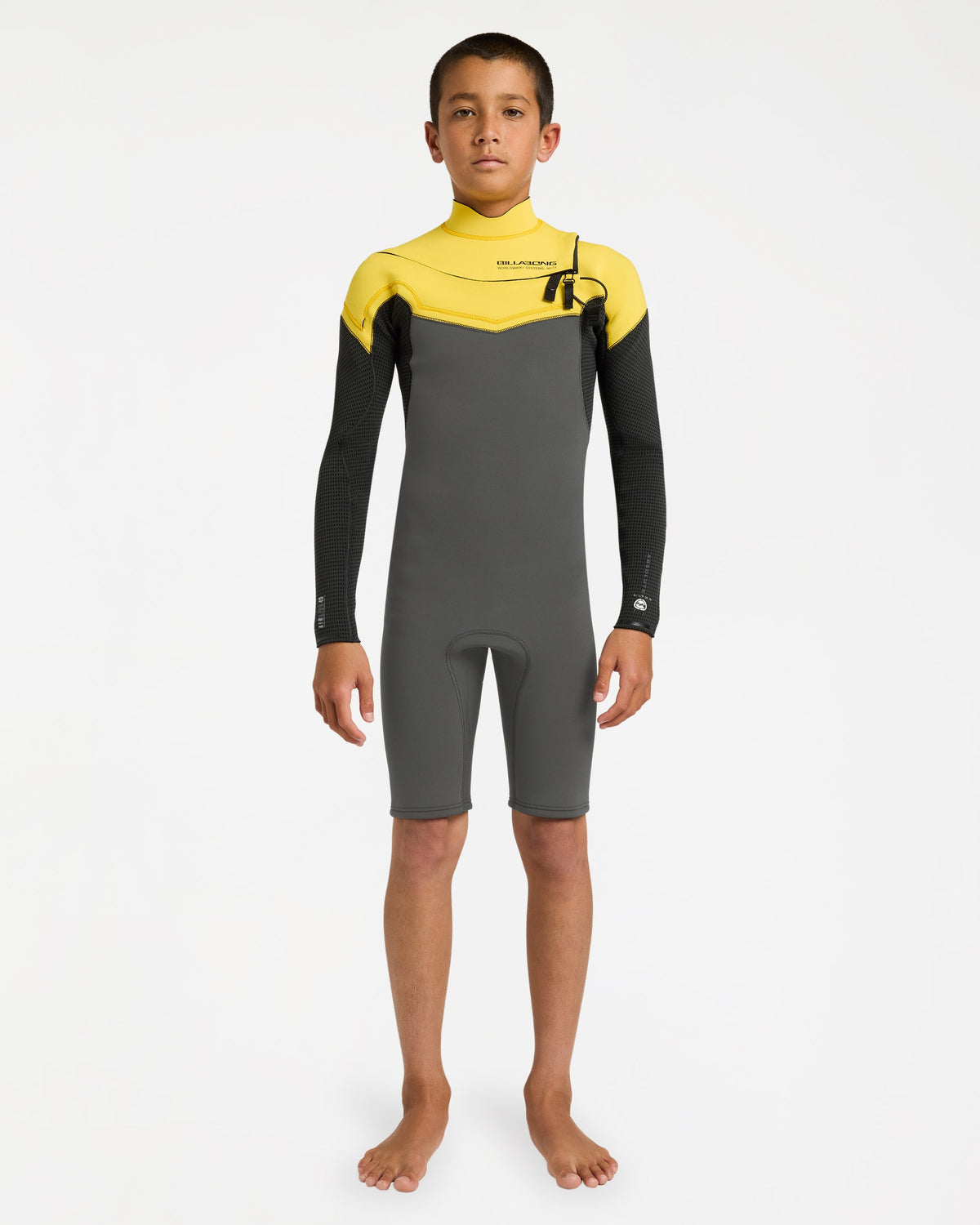 BOYS ABSOLUTE ULTRA 2/2MM CHEST ZIP LONG SLEEVE SPRINGSUIT