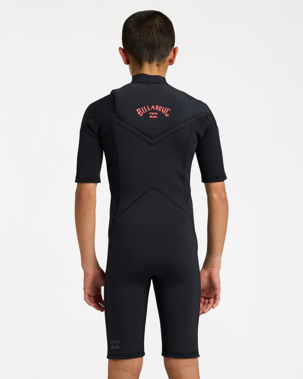 BOYS 2/2MM ABSOLUTE ULTRA CHEST ZIP SPRINGSUIT