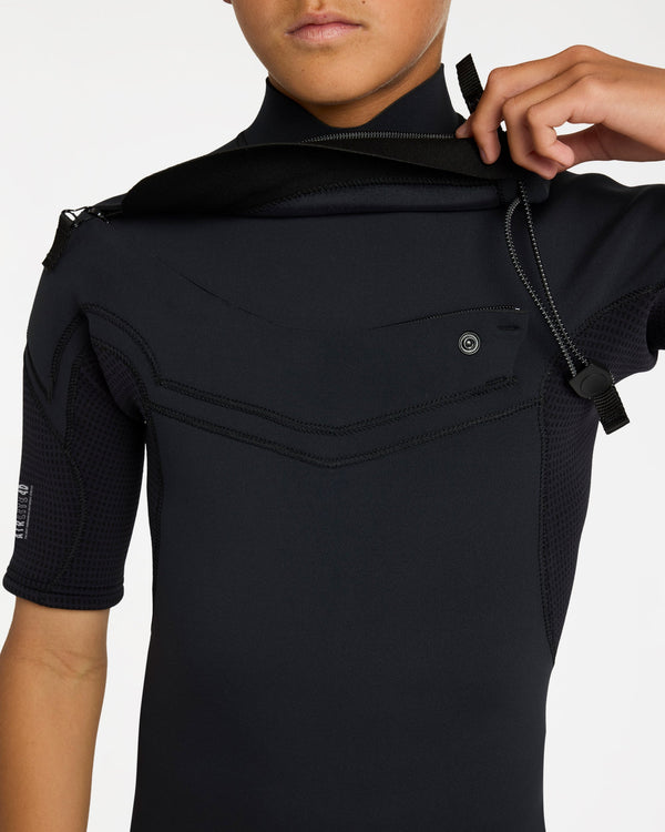 BOYS 2/2MM ABSOLUTE ULTRA CHEST ZIP SPRINGSUIT