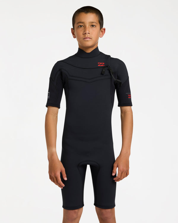 BOYS 2/2MM ABSOLUTE ULTRA CHEST ZIP SPRINGSUIT