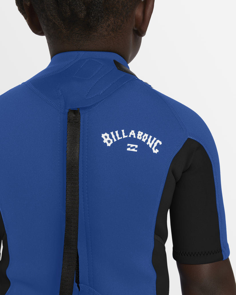 TODDLERS FOIL BACK ZIP SPRINGSUIT 2MM