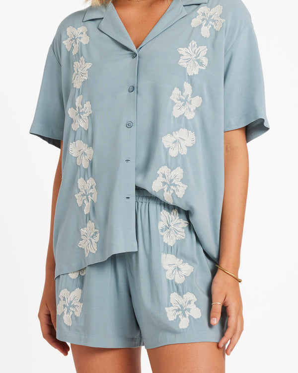 TROPICALI ELASTIC WAIST SHORT