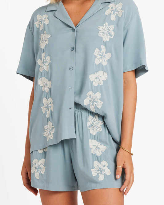 TROPICALI ELASTIC WAIST SHORT