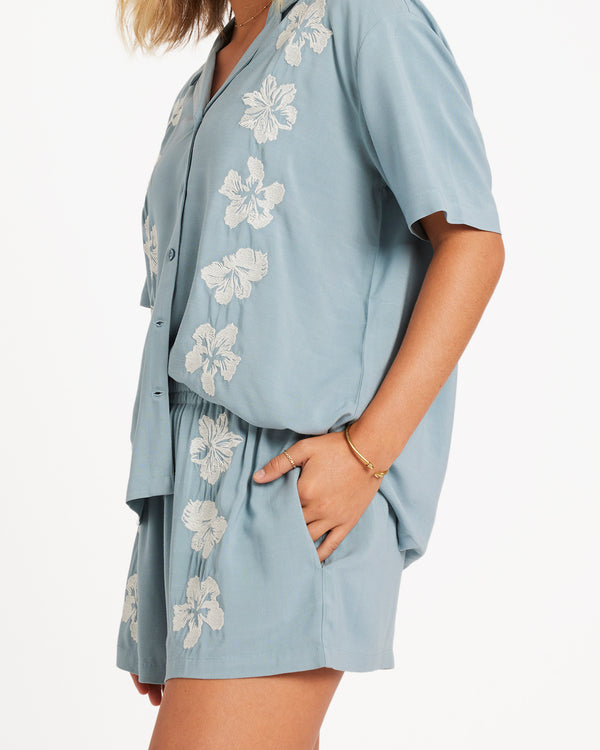 TROPICALI ELASTIC WAIST SHORT