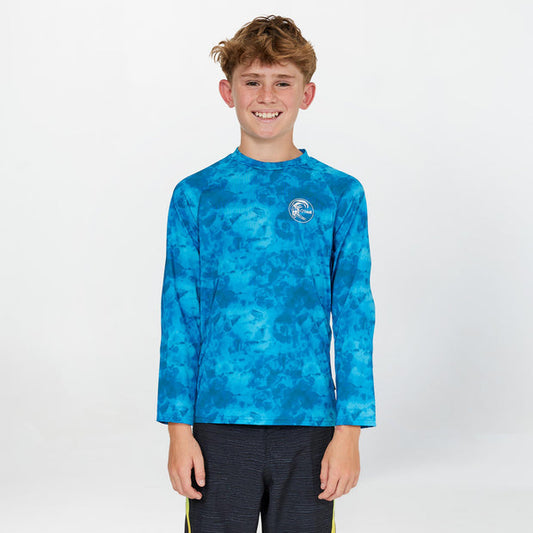 BOYS DOPEDYE LONG SLEEVE RASH VEST TEE
