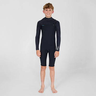 YOUTH HYPERX 2MM LONG SLEEVE CHEST ZIP SPRINGSUIT