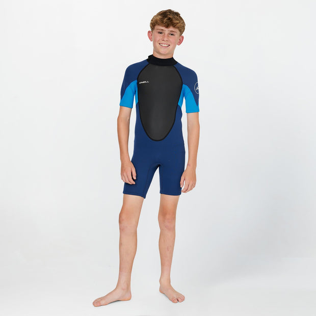 YOUTH REACTOR 2MM SHORT SLEEVE BACK ZIP SPRINGSUIT