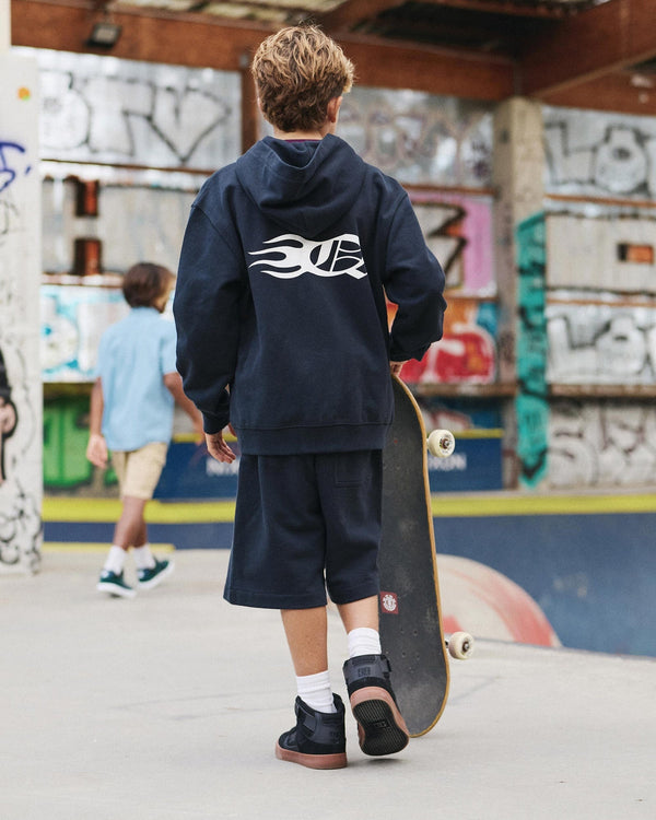 YOUTH MERCURY TRIDENT ZIP UP HOODIE