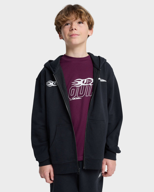 YOUTH MERCURY TRIDENT ZIP UP HOODIE