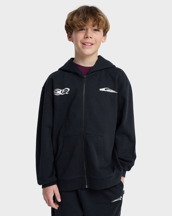 YOUTH MERCURY TRIDENT ZIP UP HOODIE
