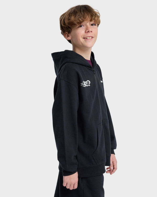 YOUTH MERCURY TRIDENT ZIP UP HOODIE