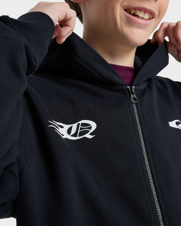 YOUTH MERCURY TRIDENT ZIP UP HOODIE