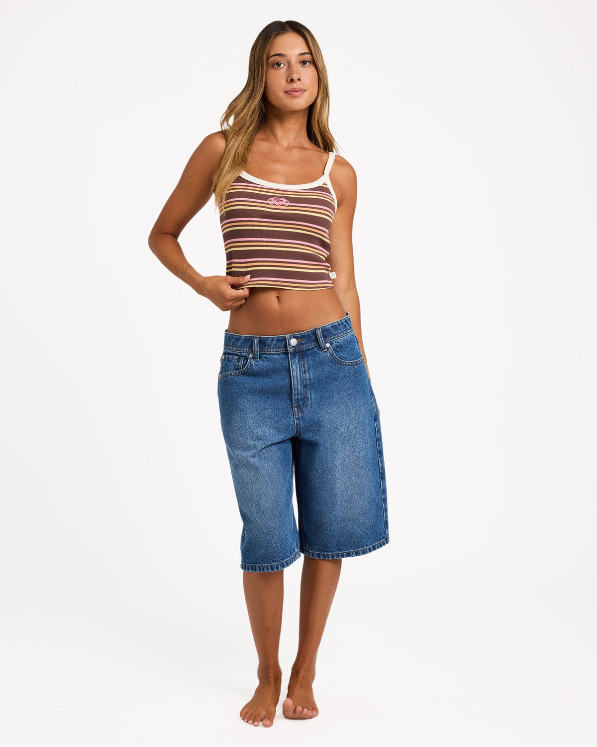 WHATEVER FOREVER CROPPED TANK TOP