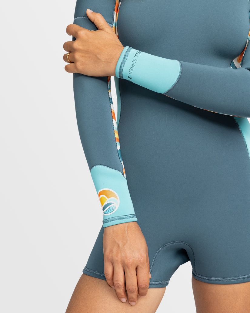 WOMENS SWELL SERIES BACK ZIP SPRINGSUIT 2MM