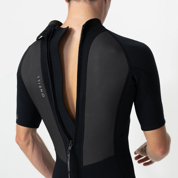 FACTOR 2MM BACK ZIP SHORT SLEEVE SPRINGSUIT