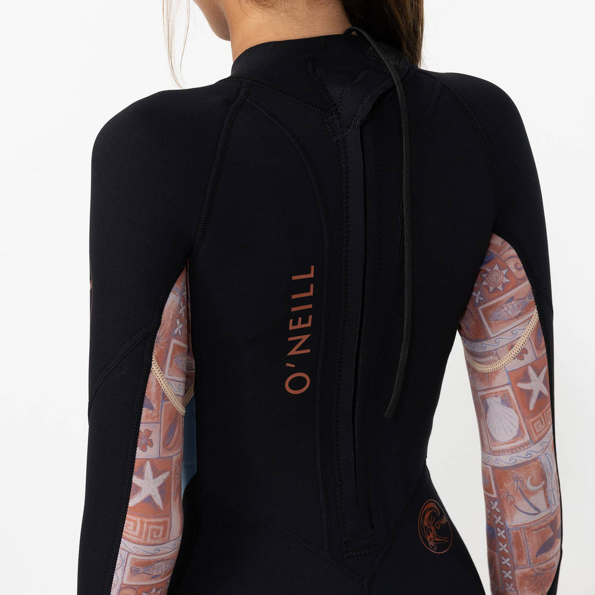 GIRLS BAHIA BACK ZIP MID SPRINGSUIT
