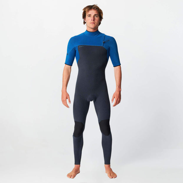 HYPERFREAK 2MM SHORT SLEEVE CHEST ZIP STEAMER