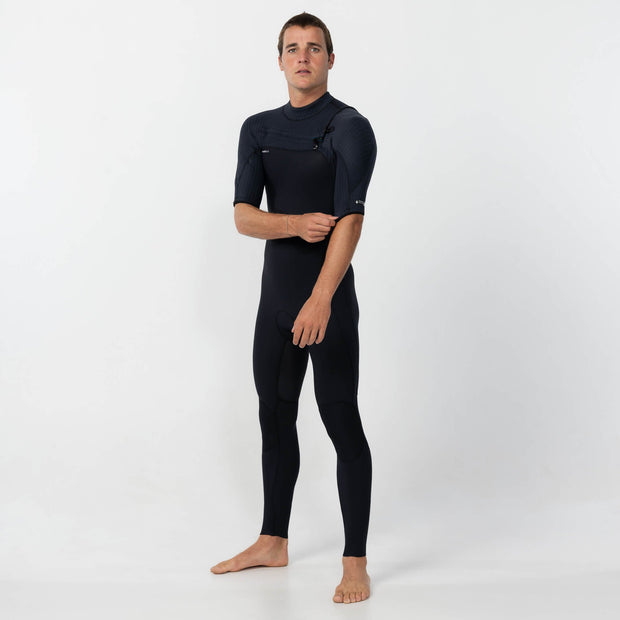 HYPERFREAK 2MM SHORT SLEEVE CHEST ZIP STEAMER