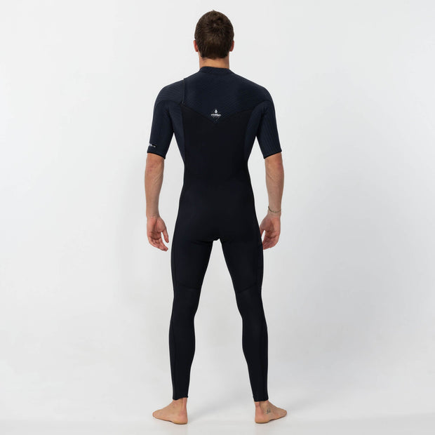 HYPERFREAK 2MM SHORT SLEEVE CHEST ZIP STEAMER