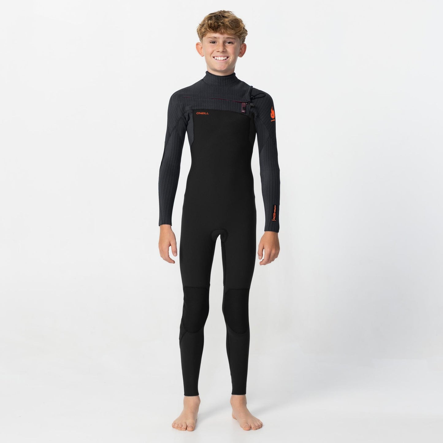 YOUTH HYPERFIRE 3/2MM CHEST ZIP STEAMER