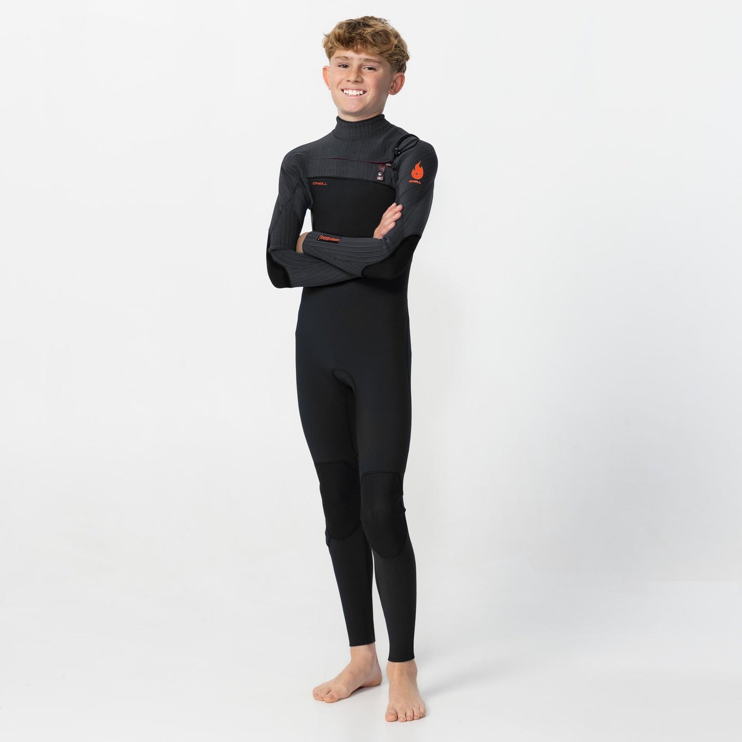 YOUTH HYPERFIRE 3/2MM CHEST ZIP STEAMER