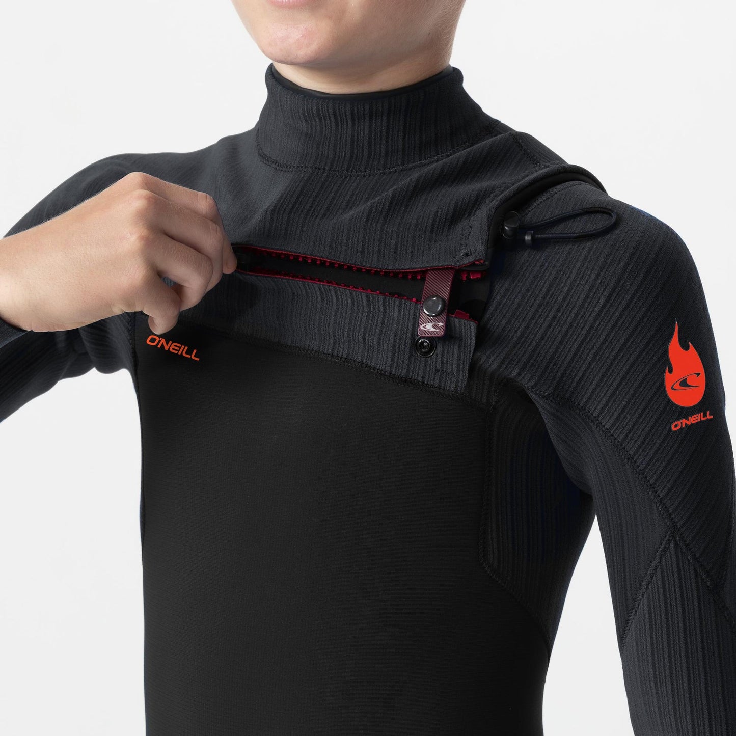 YOUTH HYPERFIRE 3/2MM CHEST ZIP STEAMER