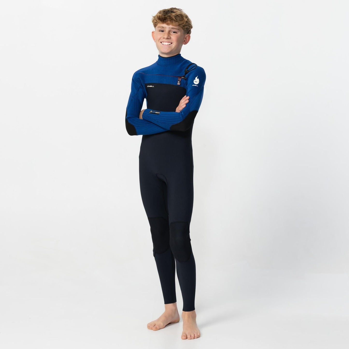 YOUTH HYPERFIRE 3/2MM CHEST ZIP STEAMER