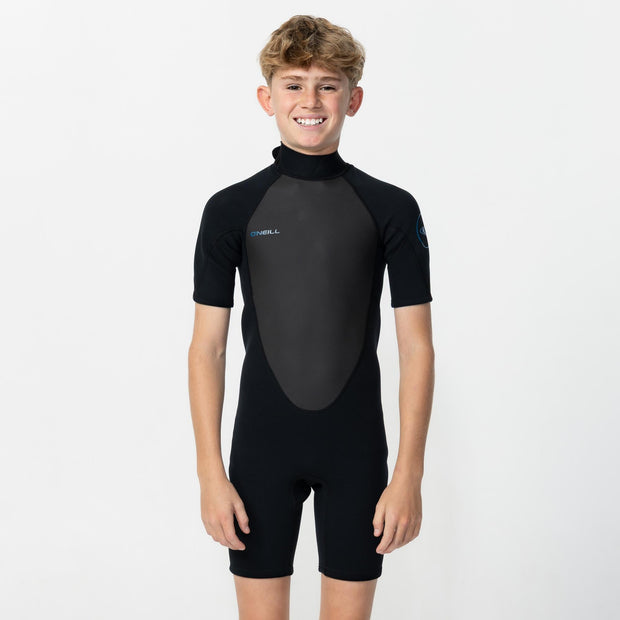 YOUTH REACTOR 2MM SHORT SLEEVE BACK ZIP SPRINGSUIT