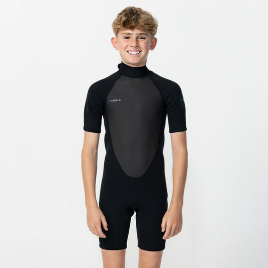 YOUTH REACTOR 2MM SHORT SLEEVE BACK ZIP SPRINGSUIT