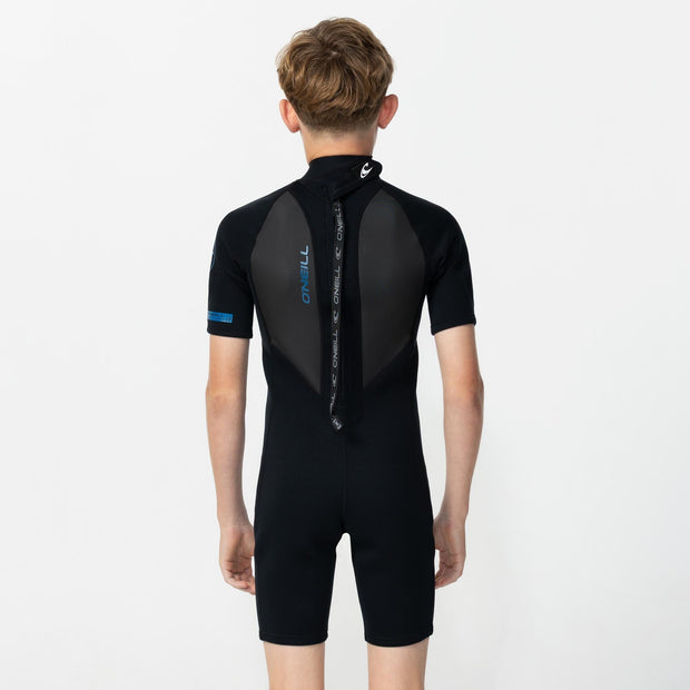 YOUTH REACTOR 2MM SHORT SLEEVE BACK ZIP SPRINGSUIT