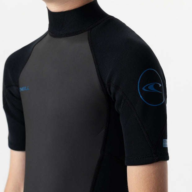 YOUTH REACTOR 2MM SHORT SLEEVE BACK ZIP SPRINGSUIT