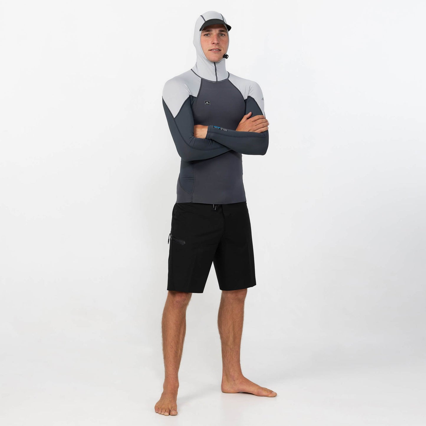 THIN SKINS NEO LONG SLEEVE HOODED RASH VEST