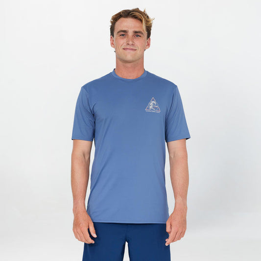 OG ANGLE SHORT SLEEVE RASH VEST SURF TEE