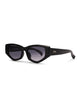PUNK POLARISED MATT BLACK SUNGLASSES