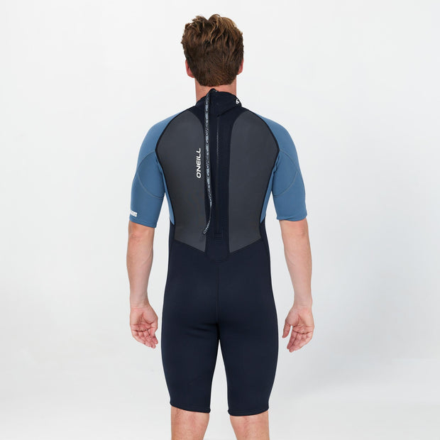 REACTOR 2MM BACK ZIP SHORT SLEEVE SPRINGSUIT