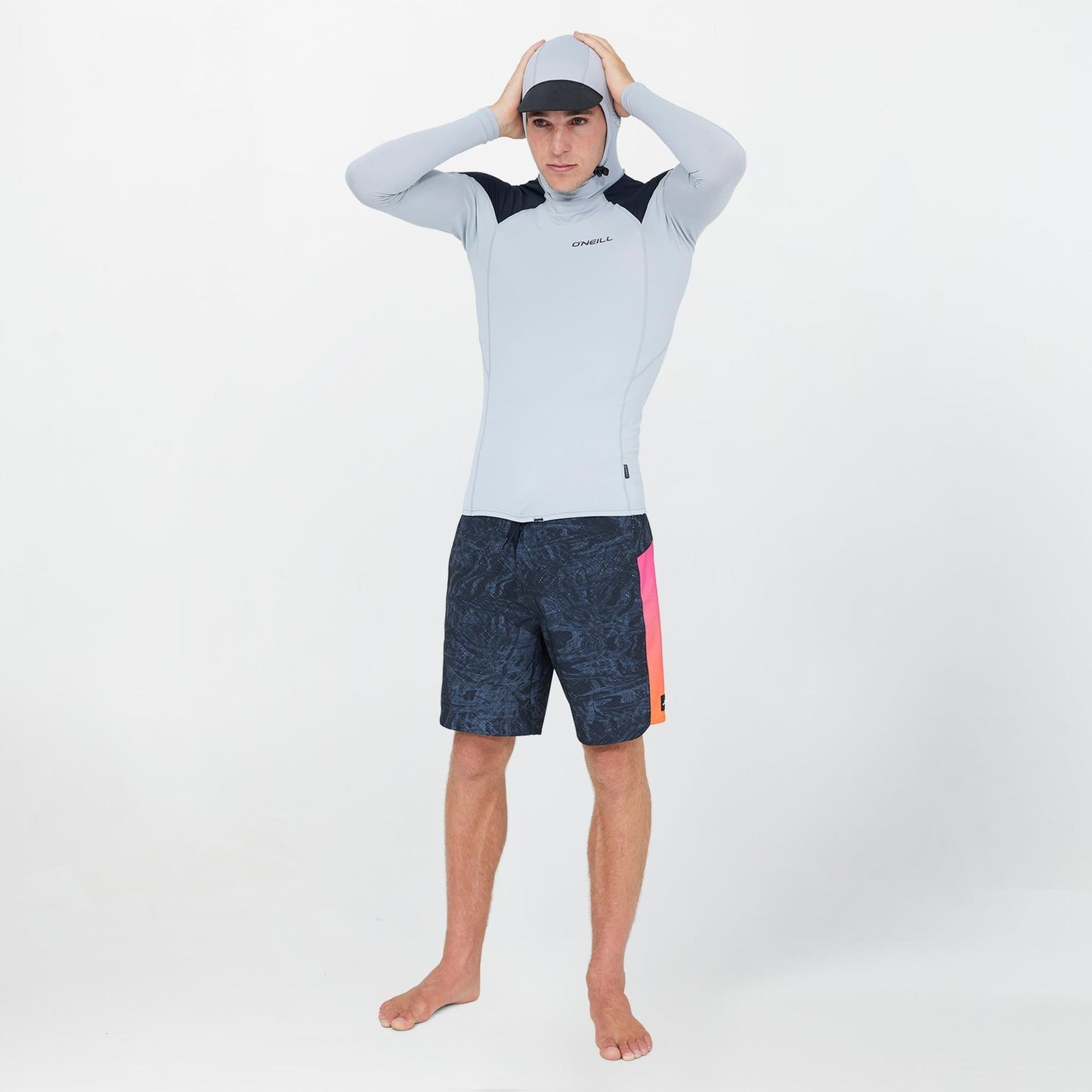 TRVLR UV LS HOODED RASH VEST