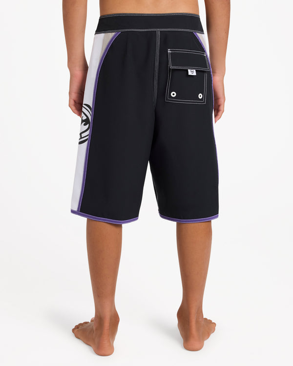 BOYS 8-16 SPEC DBAH BIO WAVE 19" BOARDSHORTS