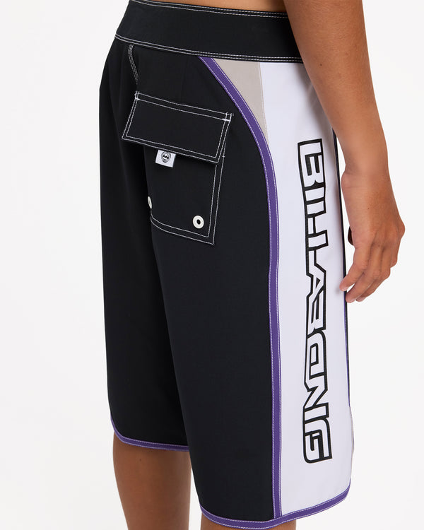 BOYS 8-16 SPEC DBAH BIO WAVE 19" BOARDSHORTS