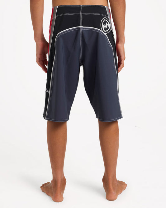 BOYS 8-16 FLUID 2K PRO 19" BOARDSHORTS