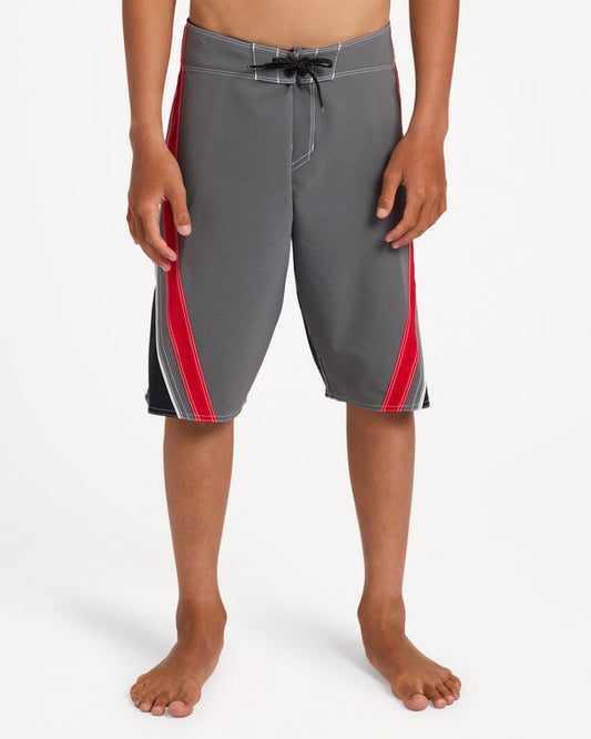 BOYS 8-16 FLUID 2K PRO 19" BOARDSHORTS