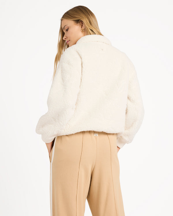 RISING TIDES HALF ZIP FLEECE JUMPER