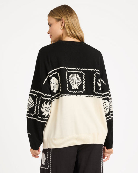 SEA SIDE DREAMER CREW NECK SWEATER