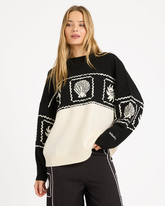 SEA SIDE DREAMER CREW NECK SWEATER