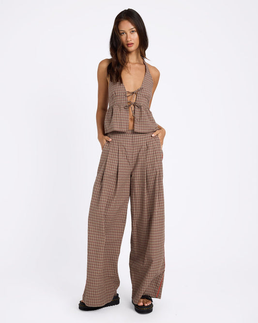 CHECKER PANT