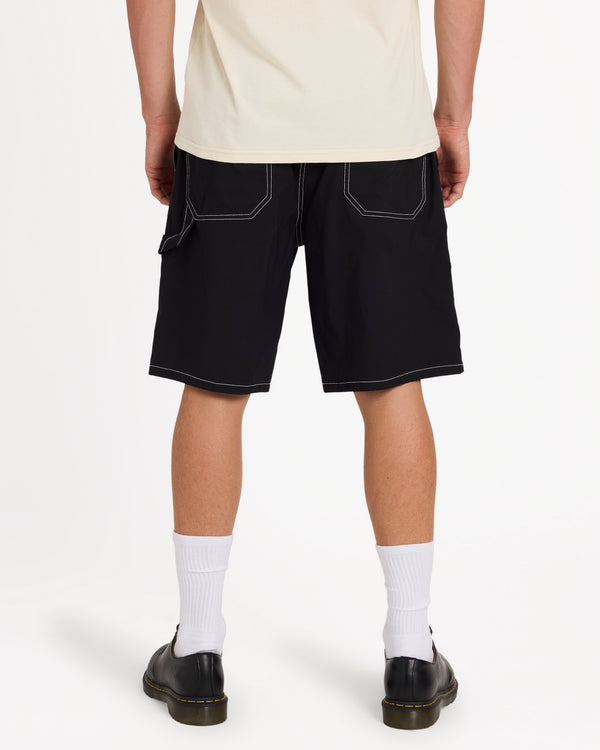 DISTURB 21" ELASTIC WAIST SHORT