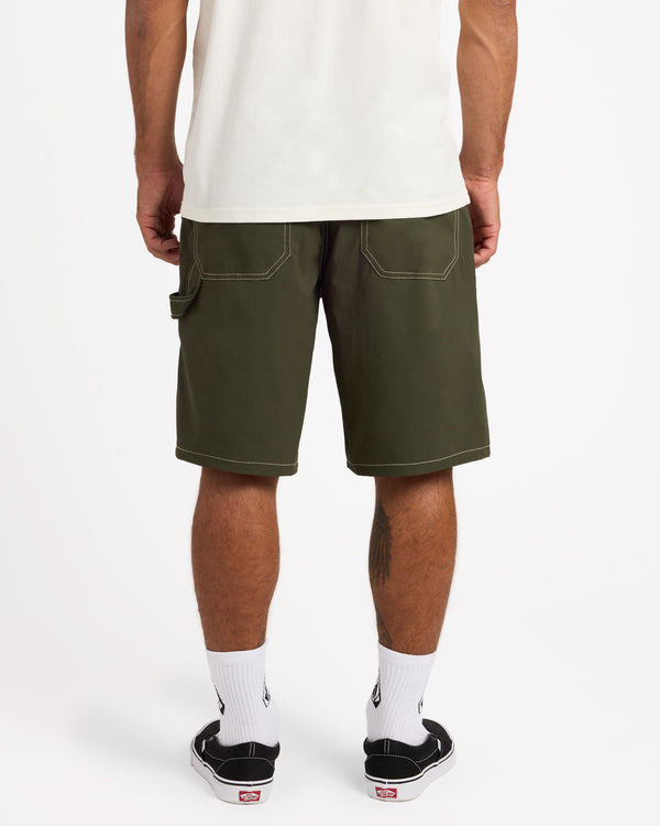 DISTURB 21" ELASTIC WAIST SHORT
