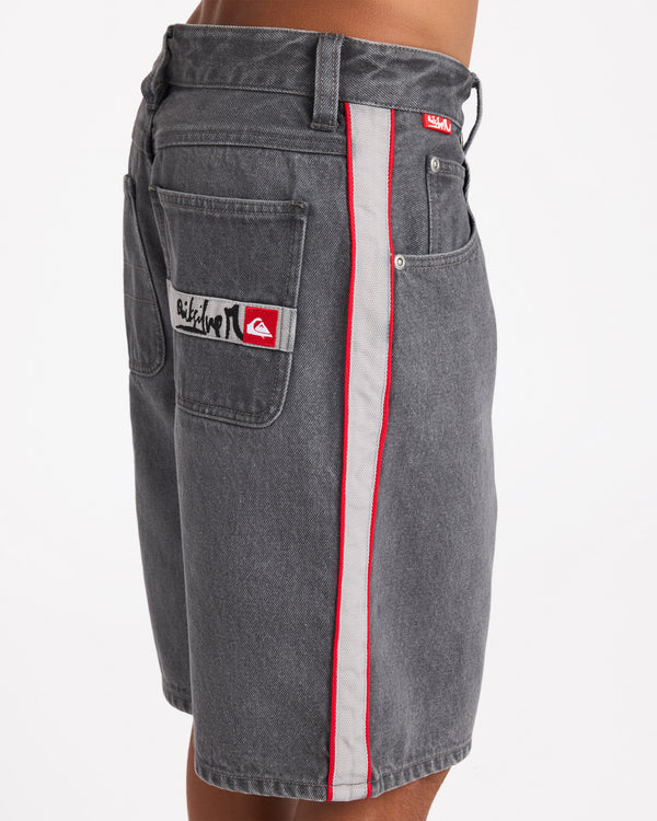 YOUTH SYSTEM 19" DENIM SHORTS