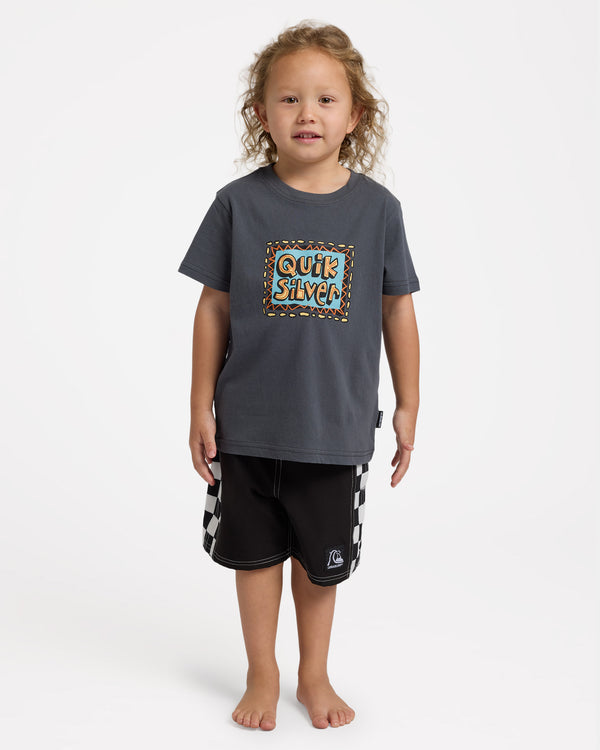 GROMS 2-7 YRS RETRO STACK T-SHIRT