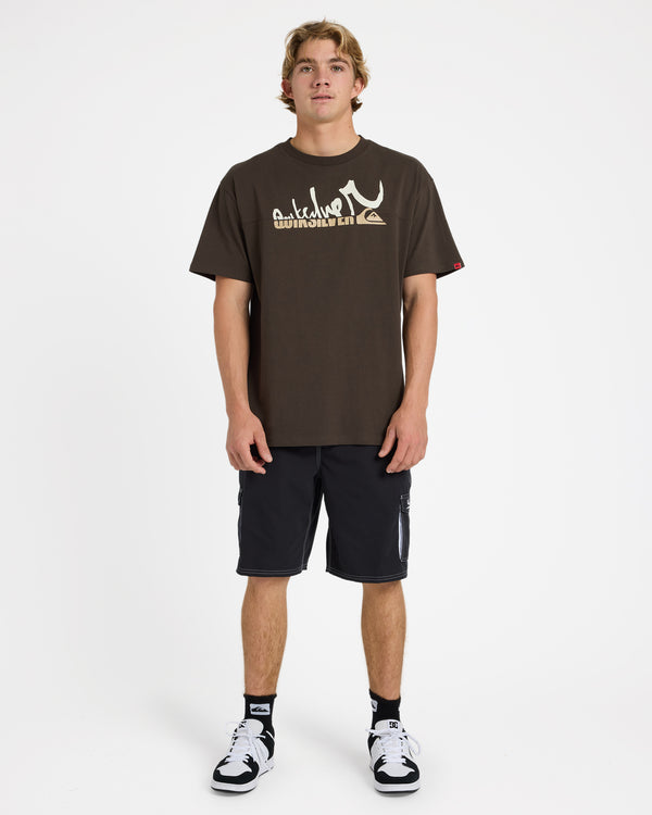 YG SPLICED OVERSIZED T-SHIRT