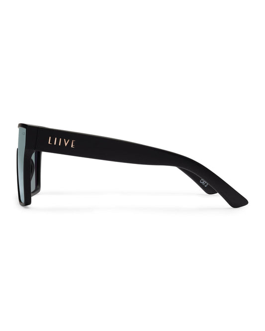 WASTELAND PINK MIRROR MATT BLACK SUNGLASSES